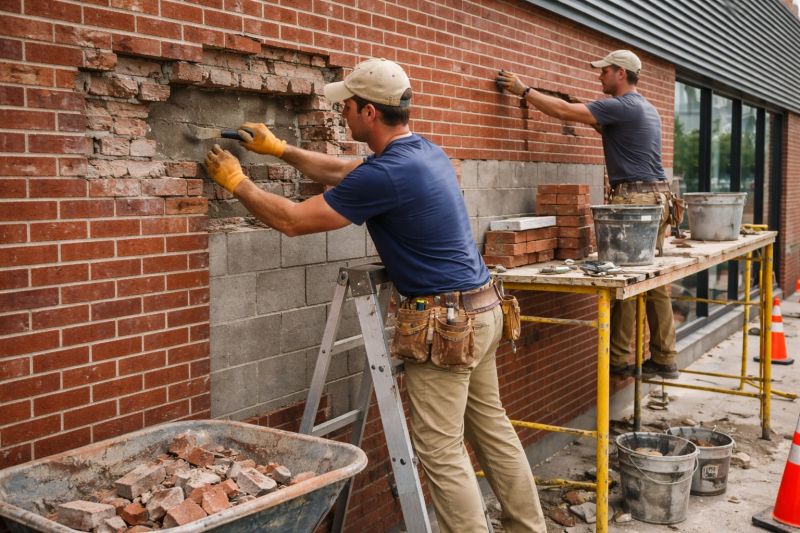 Exterior Masonry Repair Service